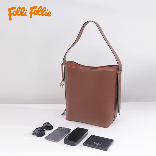Folli Follie  牛皮水桶包-SB24JLP002（3-5天发货） 商品图2