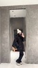 D122605极寒防护小蛮腰科技压胶连帽中长款女式羽绒服 商品缩略图4