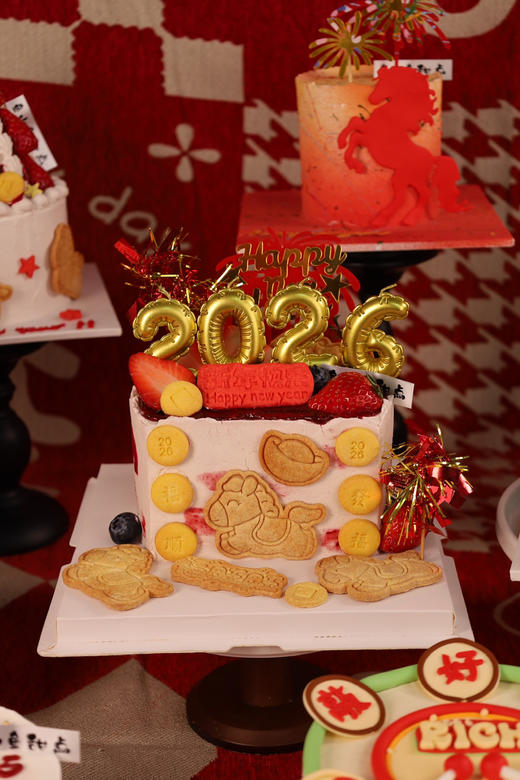 新年蛋糕—2026有福有顺发发发 商品图5