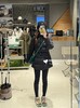 D122605极寒防护小蛮腰科技压胶连帽中长款女式羽绒服 商品缩略图6