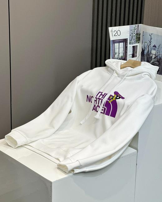 新款套头银狐绒连帽卫衣休闲男女同款 商品图5