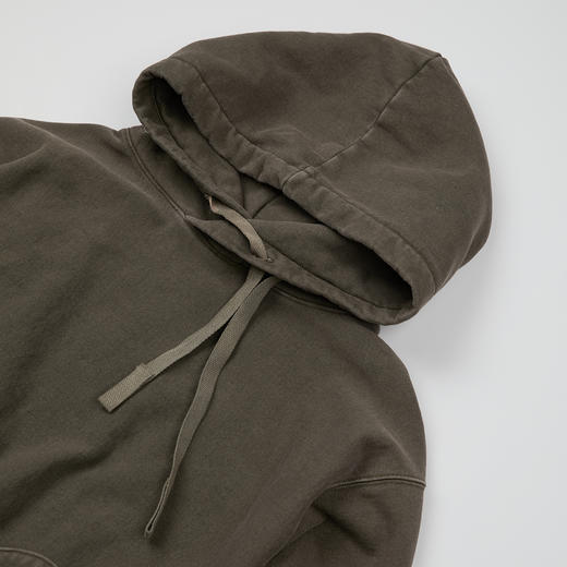 ROMI STUDIO“拳击袋口”全棉高克重分缝冚车连帽卫衣 RWCAS66687 商品图2