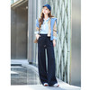 【鹅公主 羊毛蚕丝法式直筒裤】90-155斤可穿，美绒呢羊毛直筒裤，面层质感佳，直筒修饰腿型，后口袋添美。做工精，腰部抽绳更舒适~ 商品缩略图5