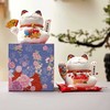 5寸摇手招财猫/1个 盲盒 颜色随机 不指定 商品缩略图1