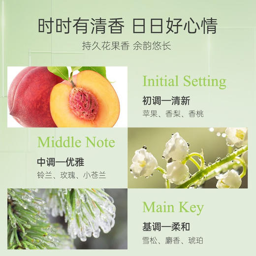 滋源丨无患子润泽柔亮馨香护发素 400ml/瓶 商品图2