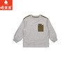 棉果果春季新品男童纯棉小线圈字母印花圆领套头卫衣M112180226156 商品缩略图3