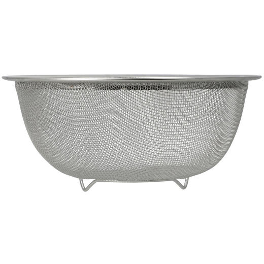 家用厨房洗菜沥水篮可站立不锈钢网篮 商品图5