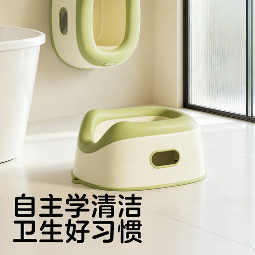 KUB儿童洗屁股神器婴儿女童坐式洗屁屁盆宝宝可坐免蹲男童洗PP 商品图0