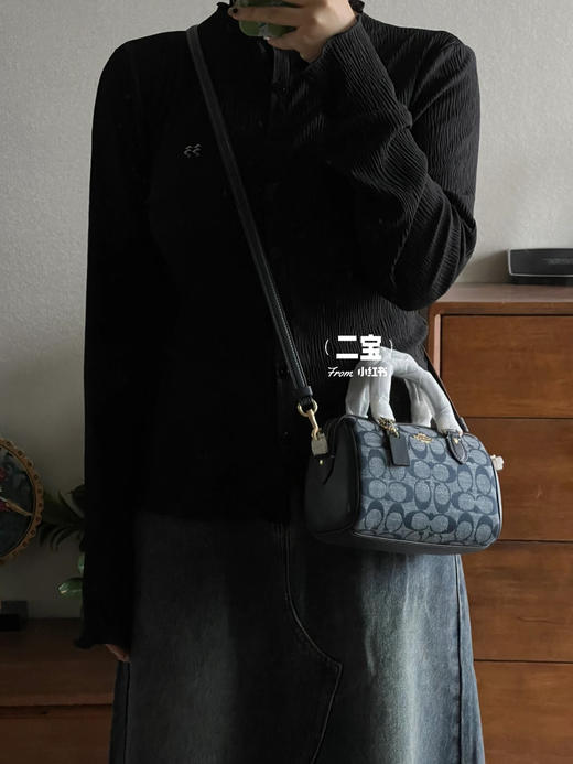 蔻驰 迷你波士顿 Rowan mini枕头包（SS） 商品图5