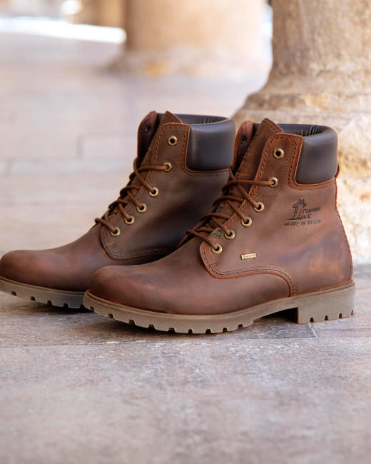 断码特价41码——西班牙原产男士踝靴四季款棕色P03GC1（Gore-Tex防风防水透气） 商品图7