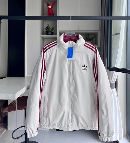 D122612三叶草撞色两面穿立领棉服外套男女同款 商品图5