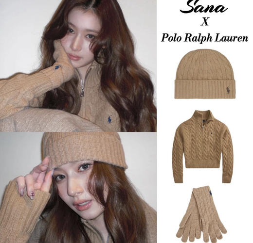 25新款拉夫*伦男女款小标针织冷帽毛线帽122504 商品图9