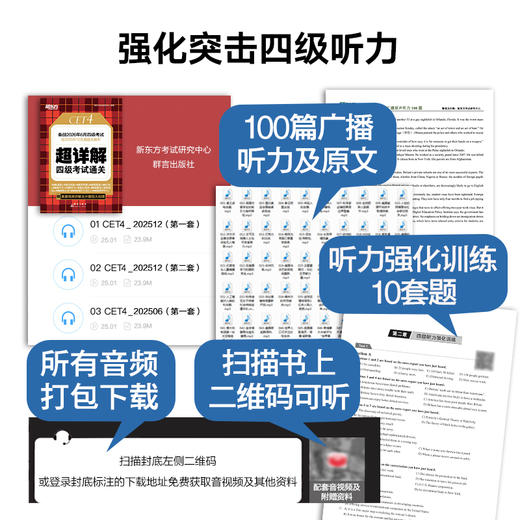 (26上)超详解 四级考试通关  四级/六级 商品图2