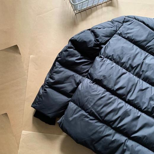 D122623防刮耐磨黑标情侣款连帽短款羽绒服 商品图7