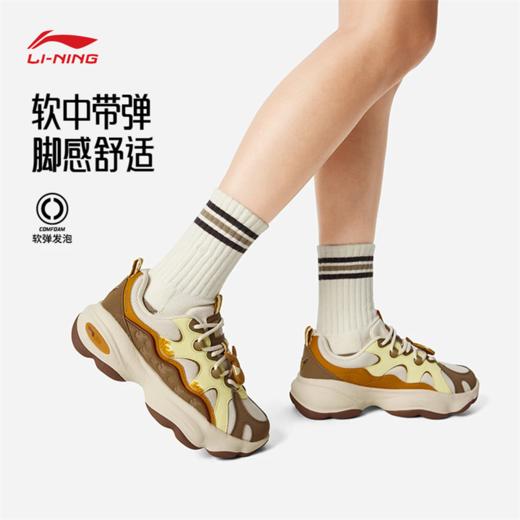 李宁宝可梦联名系列蜜糖3女子柔软舒适经典休闲鞋AGCW180 商品图1