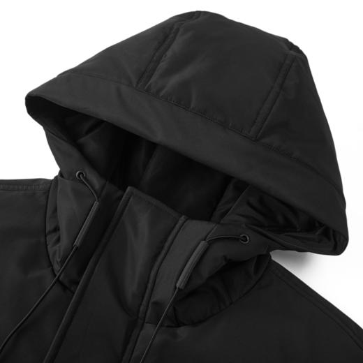 gxgjeans男装 黑色工装口袋设计保暖连帽羽绒服外套  冬季新品 商品图2