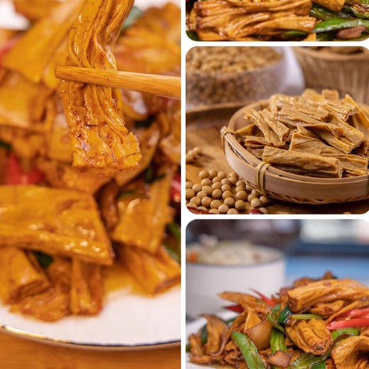 云南石屏豆制品三剑客 井水点浆柔韧鲜香手工原浆无添加浓郁豆香凉拌炖肉烧菜都可云南伴手礼首选 商品图5