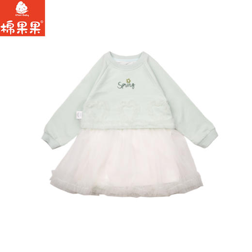 棉果果春季新品女童小线圈网纱公主裙网纱连衣裙M122700226125 商品图2