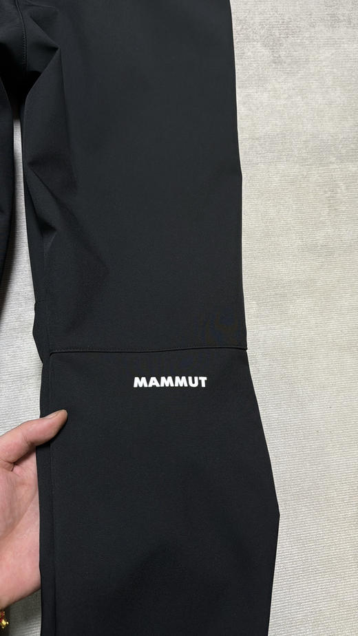 原定正品猛犸象MAMMUT Clion加绒软壳冲锋裤，防水防风保暖，顶级性能三重守护，尺码S-XXL 商品图8