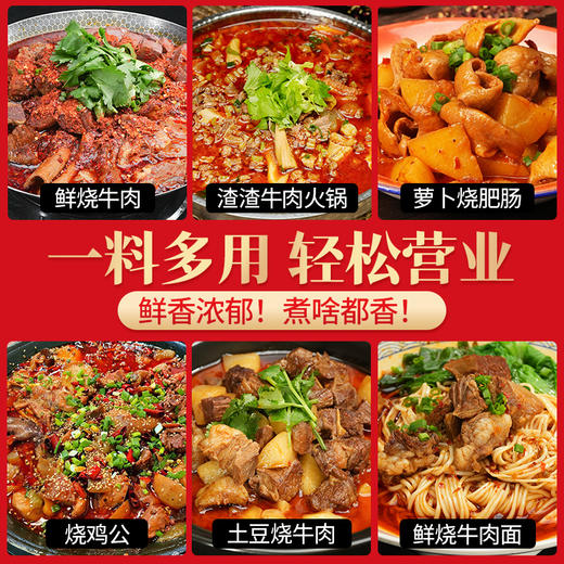 【餐饮装】鲜烧牛肉底料 商品图3