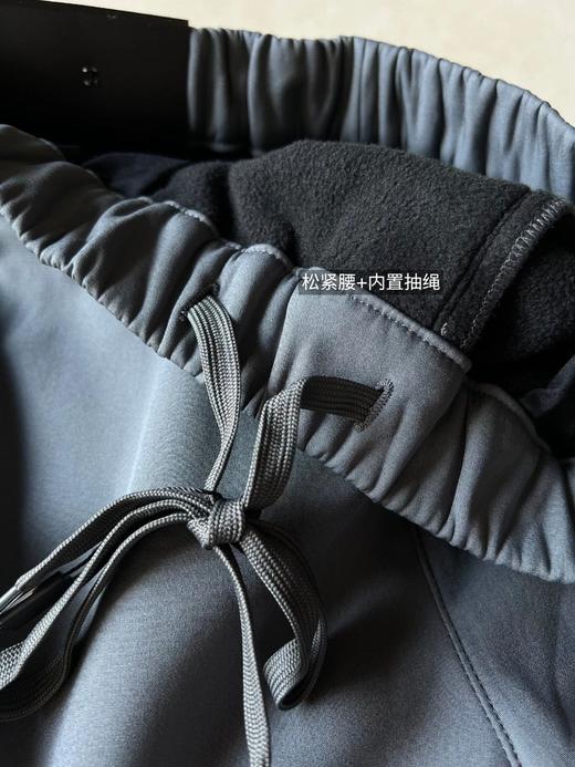 【松紧腰加厚奥粒绒男士休闲裤】进口W机能面料，特殊定织聚酯复合科技面料，温暖不臃肿，南方一条过冬WD 商品图7