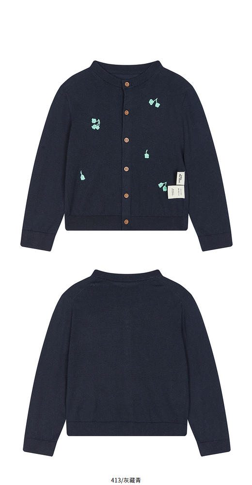 jnby  26年春款  短款开襟针织衫  YQ1310800 商品图7