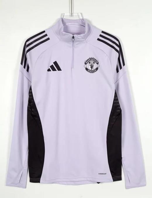 小李子ADIDAS阿迪达斯曼联球迷版半拉链长袖训练服成人男KA8940 商品图0