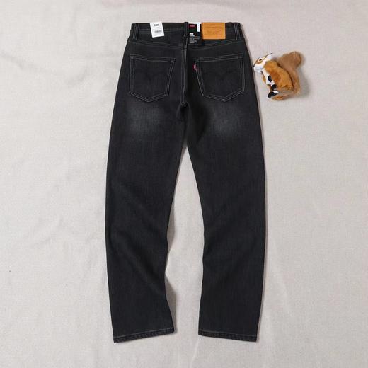 D122633加绒系列秋男士541宽松锥型高弹力牛仔裤 商品图1