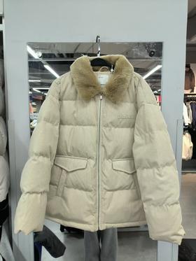 茵曼 灯芯绒毛领羽绒服479.9元（线上线下同步在售，不一定有货，介意勿拍）638292-NT