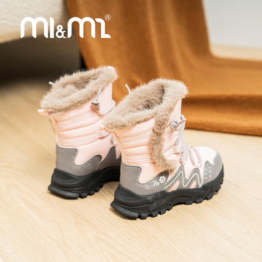 M1M2反光绑带雪地靴M542A3075 商品图2