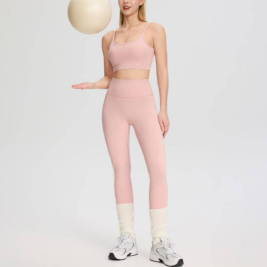 跃牌【欲动春风】系列 云感瑜伽文胸女夏U型美背速干高弹防震透气健身文胸52744 商品图3