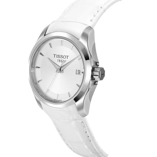 HCT0352101603100 天梭TISSOT 天梭TISSOT库图系列简约风格日历窗格石英女表 商品图1