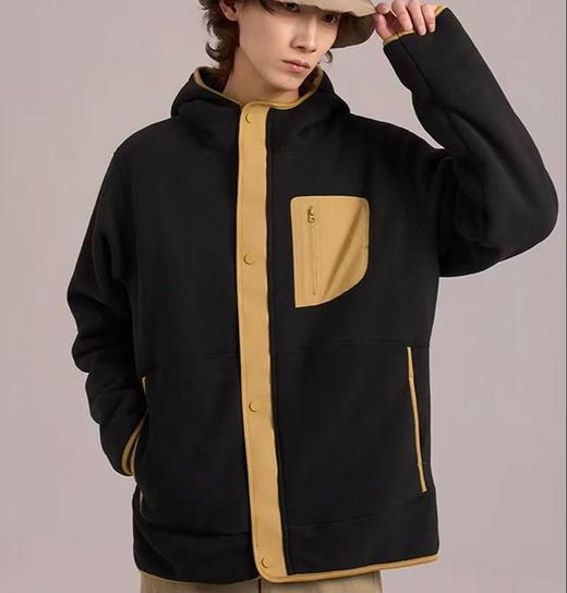 NICESELF 连帽立领防风保暖搭简约风抓绒衣（3-5天发货） 商品图8