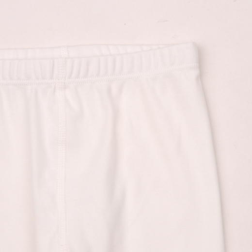 棉果果春季新品女童路路加白色纯棉打底裤M122206226132 商品图5