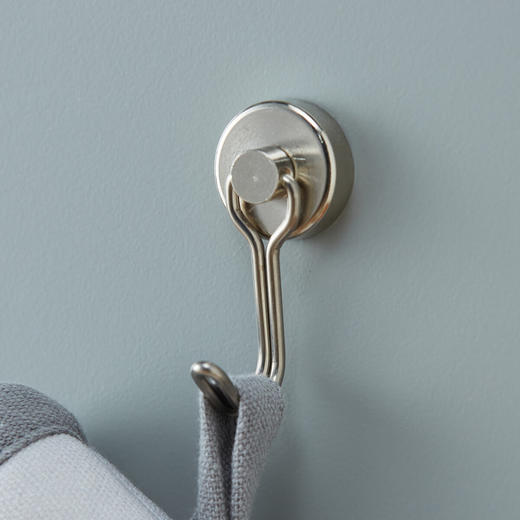  厨房浴室配件免打孔磁铁挂钩2只装 商品图6