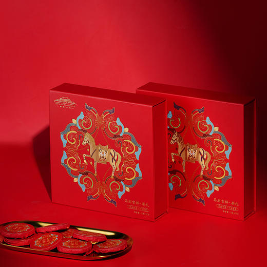 马到吉祥茶礼盒 商品图2