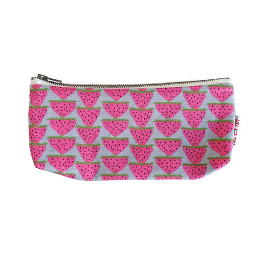 HUJI祤集笔袋插画草莓樱桃 商品图0