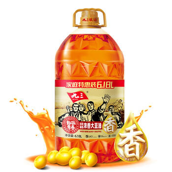 九三食用油  非转基因  致青春系列  浓香三级6.18L大豆油   /粮油调味 /食用油 /大豆油 商品图4