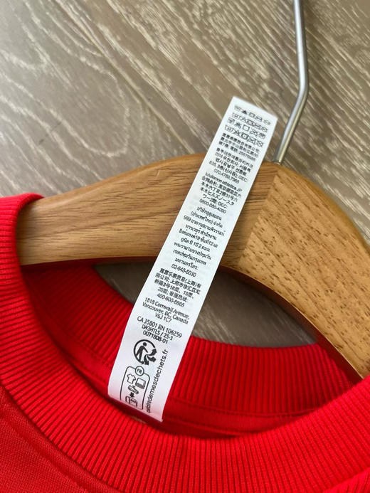 原单正品露露 Scuba刺绣经典款卫衣， 新年红色
尺码XS-L 商品图9