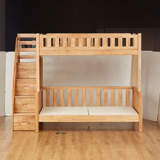 【家具】上下铺高低床现代简约家用卧室床双层 赛罗奥 商品图4