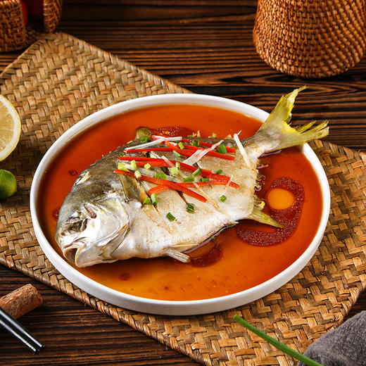 【自营】鲜到鲜得 金鲳鱼400g*4条 舟山海鲜系列甄选金鲳鱼礼盒1.6kg(净重) 商品图4