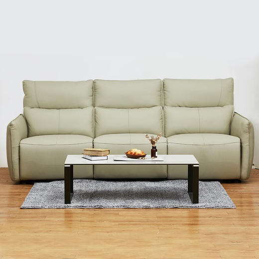 【家具】电动功能皮沙发分段高靠背 沃夫特2 三人位 商品图1