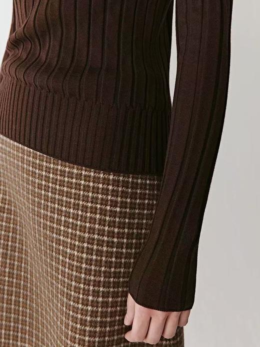 代工厂跟单出！小禾100绵羊毛坑条针织衫！ 商品图2