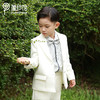 非质量问题 不退换哦~pureshare蓬纱馆 男童西装套装生日宴会走秀款-白马西装雨丝衬衫 商品缩略图3