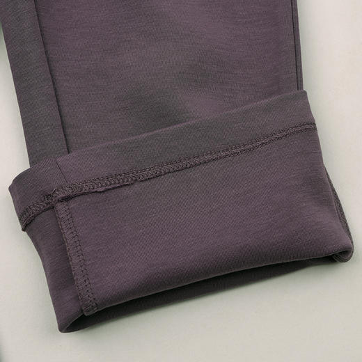 棉果果春季新品女童空气棉紫色针织长裤M122200426126 商品图4