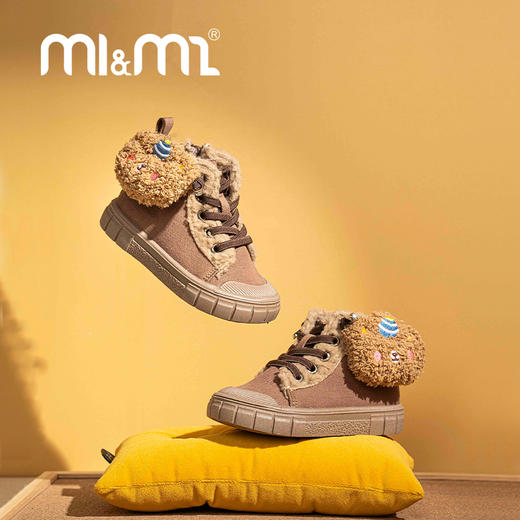 M1M2熊仔绒布靴M549C9013 商品图1