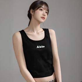MZ字母休闲背心（黑白红绿）春季 951010030321