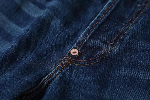 D122635秋新品男士海鸥印花修身直筒牛仔裤 商品图10