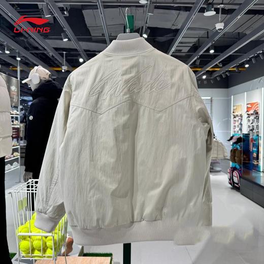 李宁棉服男子2026春季新款韦德系列运动休闲宽松保暖外套AJMW001 商品图5