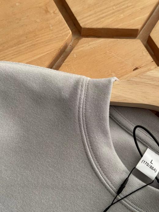 D122625基础圆领休闲内搭男士德绒打底衫卫衣 商品图10